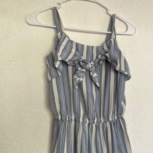 Cute girls striped jumper